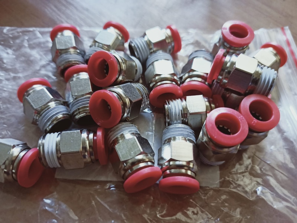 [RAC814] Racor Tubo 8 Rosca 1/4"