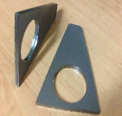 Chapa 6MM Refuerzo 2 Ø41MM Nariz Subsolador
