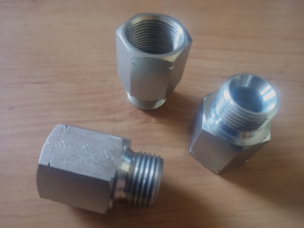 Reduccion Larga M 1/2"BSP - H 22/150 Sv 60º