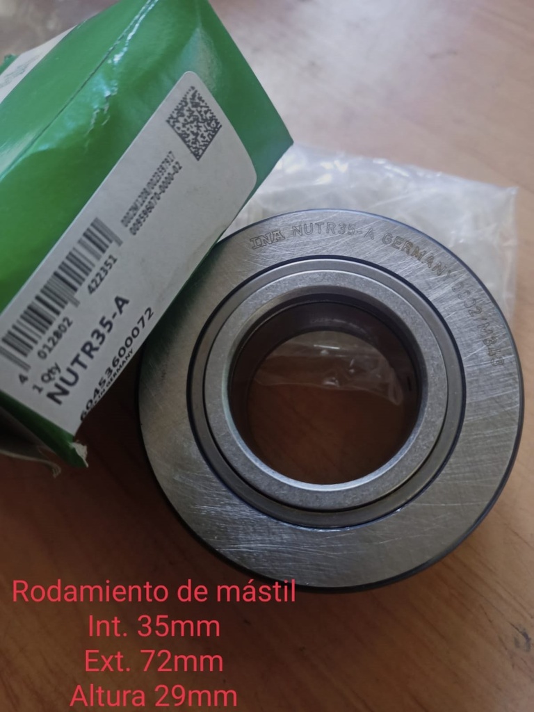 [RODNUTR35] Rodamiento Aguja NUTR-35 Ina ( Mastil )