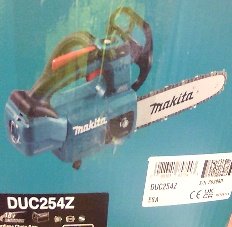 Electrosierra Inalambrica de Cadena 25CM Makita 18V DUC254Z