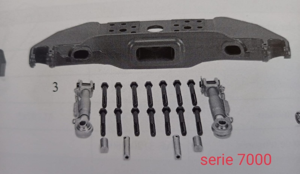 [SOP7000] Soporte + Tensores Serie 7000 John Deere