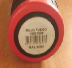 Spray Rojo Intenso 400ML RAL3000