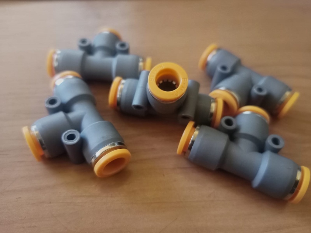 [T8PVC] Racor Te Union T-8 PVC
