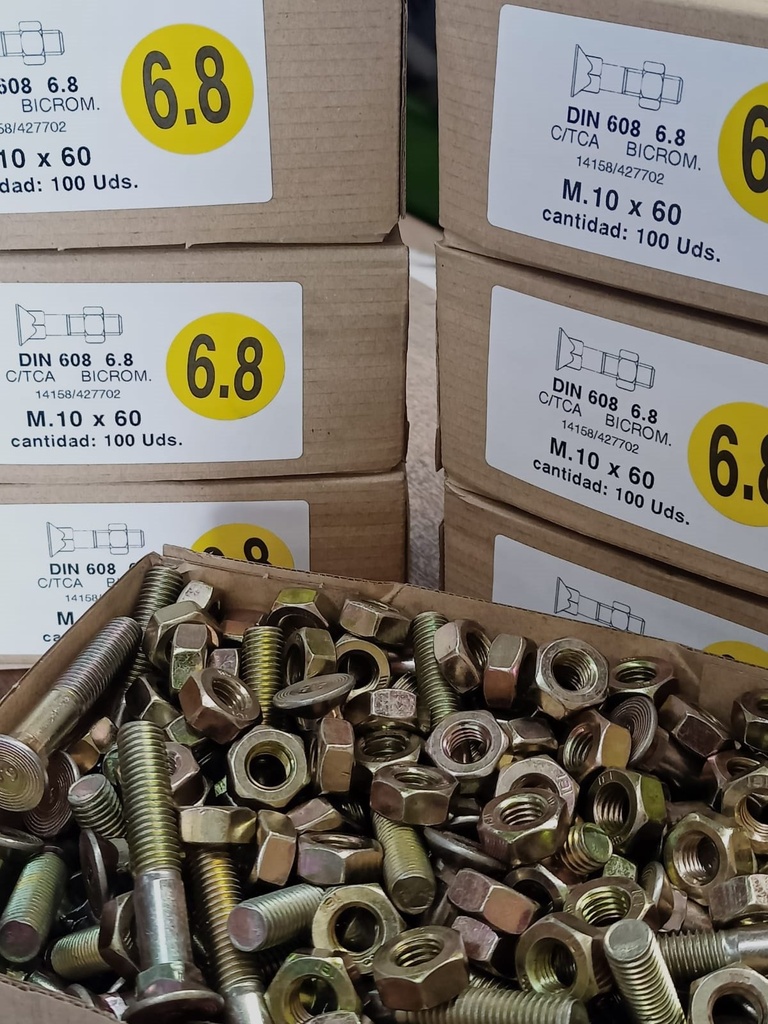 Tornillo Arado M-10*060 6.8 D-608/934 Bicr