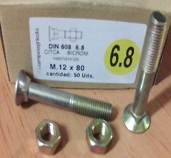 Tornillo Arado 12*080D-608/934 6.8 Bicr