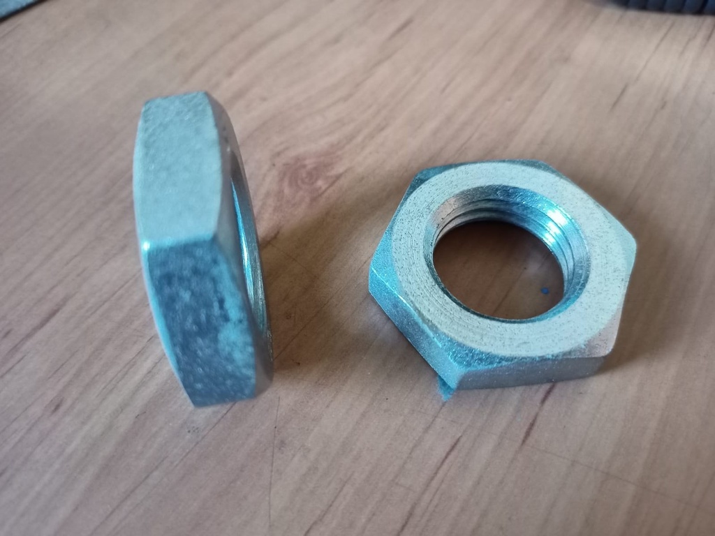 [TUE30C] Tuerca M-030MM Zincada DIN-936 ( Corta )