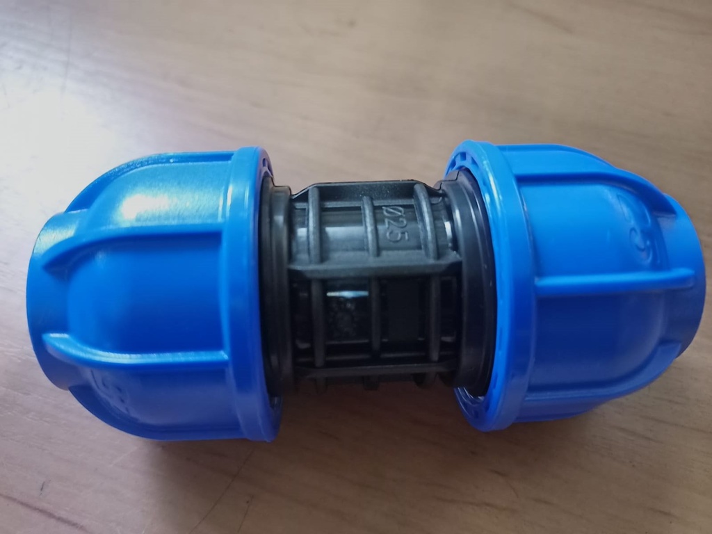 Racord Union Simple Tubo-Tubo D.25MM