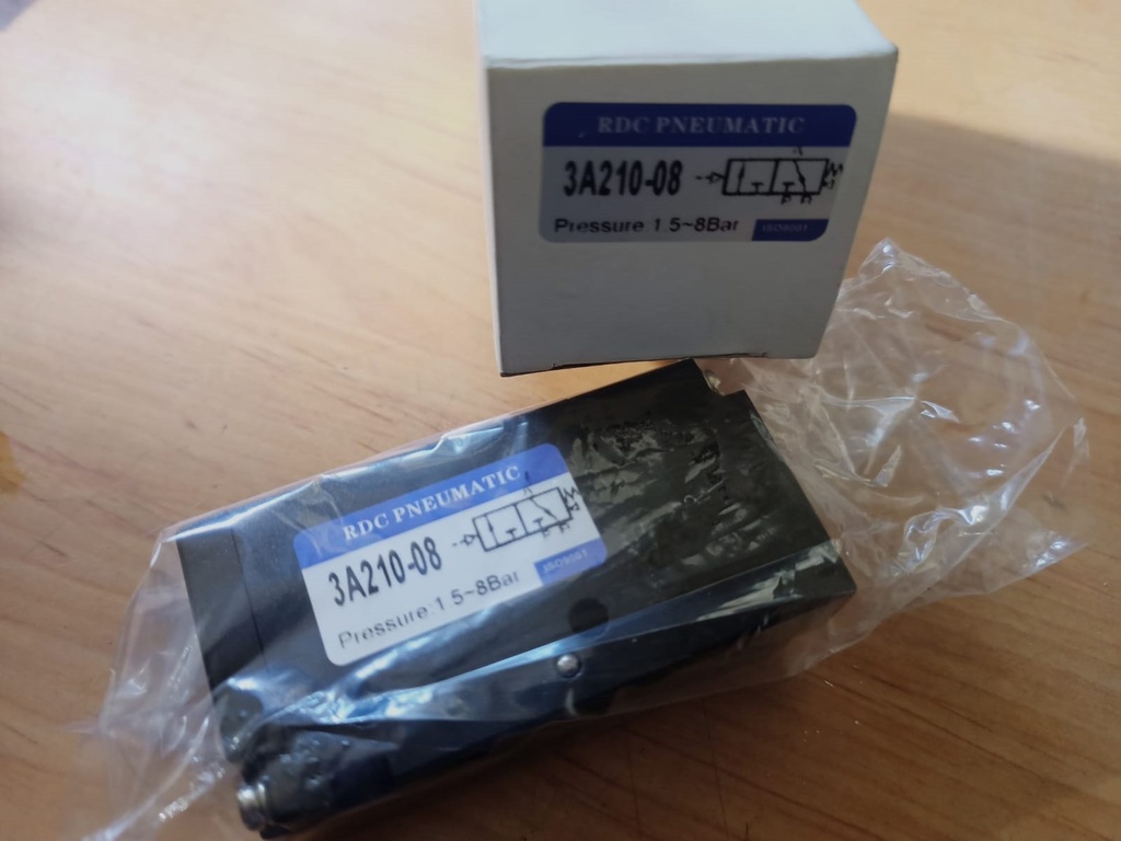 [VAL14MONO] Valvula AC. Neu. Funcion 3/2 Nc 1/4" Mono 24VDC