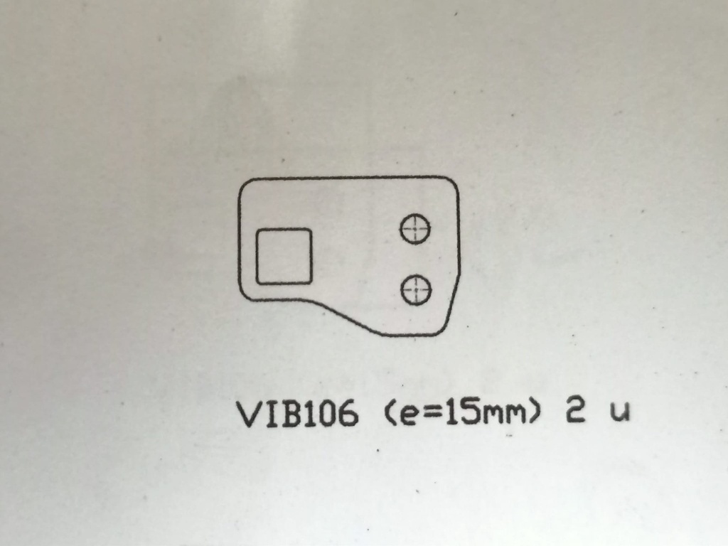 [VIB106] Pieza Vibro 251*182*15MM
