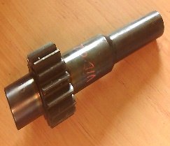 [VID027L] Eje Piñon F-114 Corto Liso