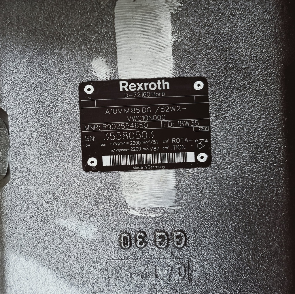 Motor Hid. Pistones 85 Rexroth